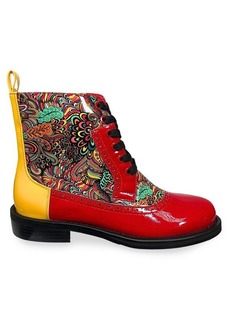 Lady Couture Chelsea Colorblock Oxford Boots