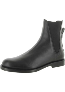 Lafayette 148 Barret Womens Leather Pull On Ankle Boots