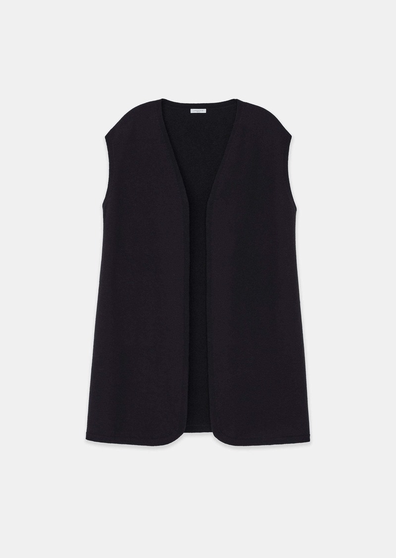 Lafayette 148 Boiled Wool Vest