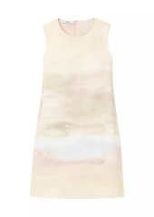 Lafayette 148 Dyed Sleeveless Shift Dress