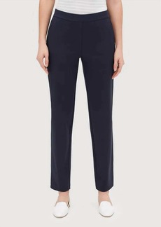 Lafayette 148 Fulton Pant With Elastic In Black