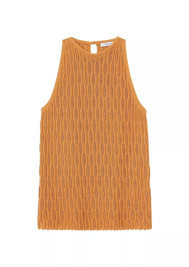 Lafayette 148 Honeycomb Halter Tank