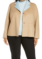 Lafayette 148 New York Andover Reversible Wool & Cashmere Jacket (Plus Size)