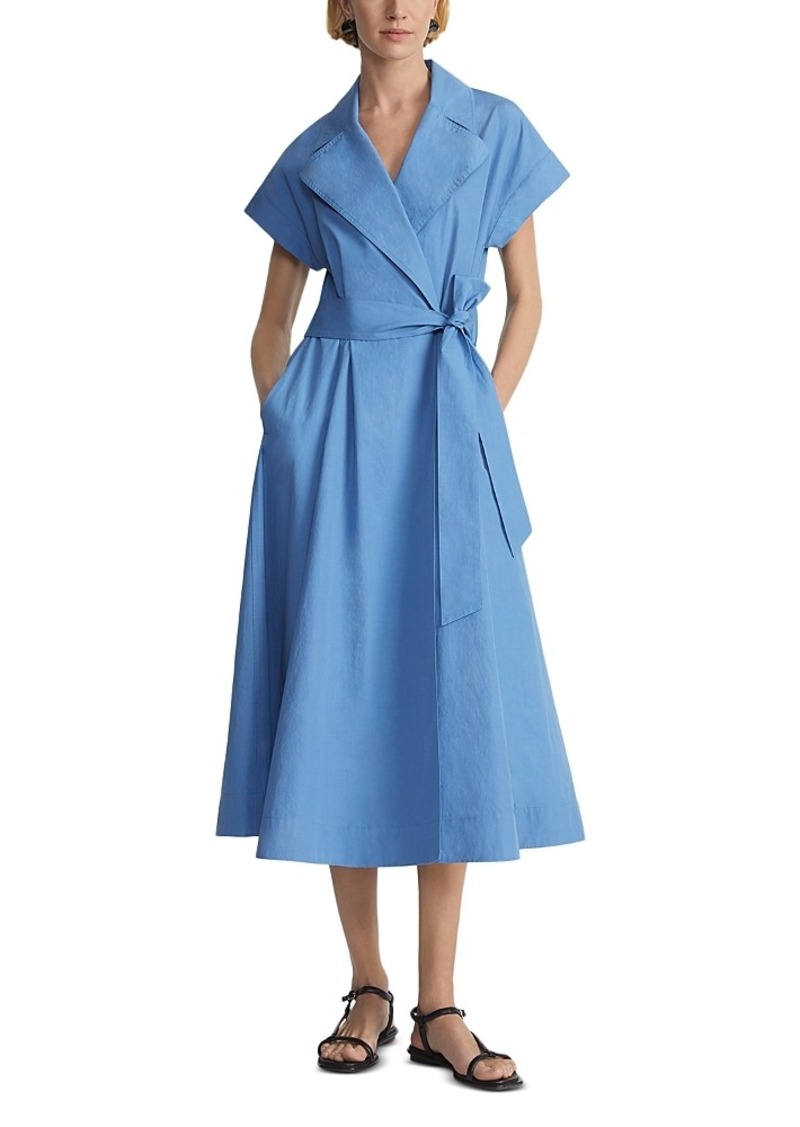 Lafayette 148 New York Belted Wrap Dress