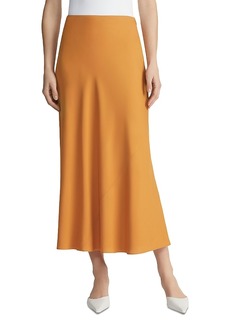 Lafayette 148 New York Bias Cut Flared Maxi Skirt