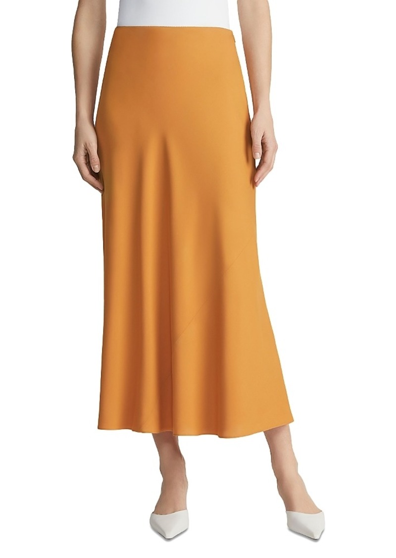 Lafayette 148 New York Bias Cut Flared Maxi Skirt