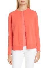 Lafayette 148 New York Cardigan in Ultra Pink at Nordstrom