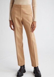 Lafayette 148 New York Clinton Camel Hair Ankle Pants at Nordstrom