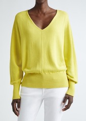 Lafayette 148 New York Dolman Sleeve Cotton & Silk Sweater