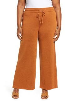 Lafayette 148 New York Double Knit Drawstring Pants in Copper at Nordstrom
