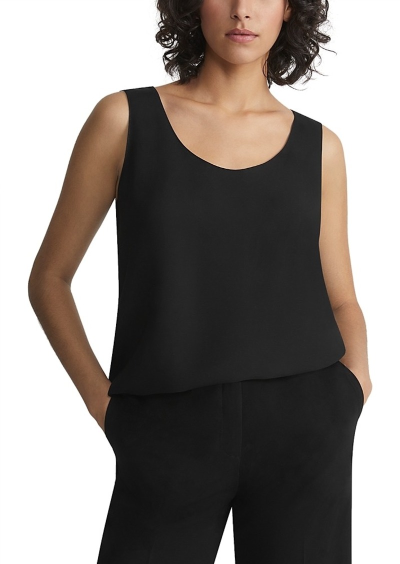 Lafayette 148 New York Finnley Silk Georgette Tank