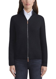 Lafayette 148 New York Fitted Bomber Jacket