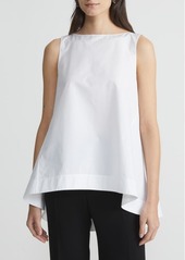 Lafayette 148 New York High-Low Sleeveless Top