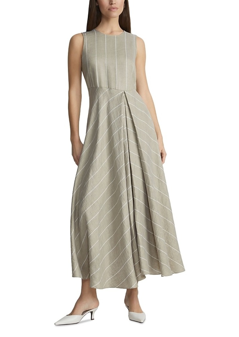 Lafayette 148 New York Inverted Pleat Dress