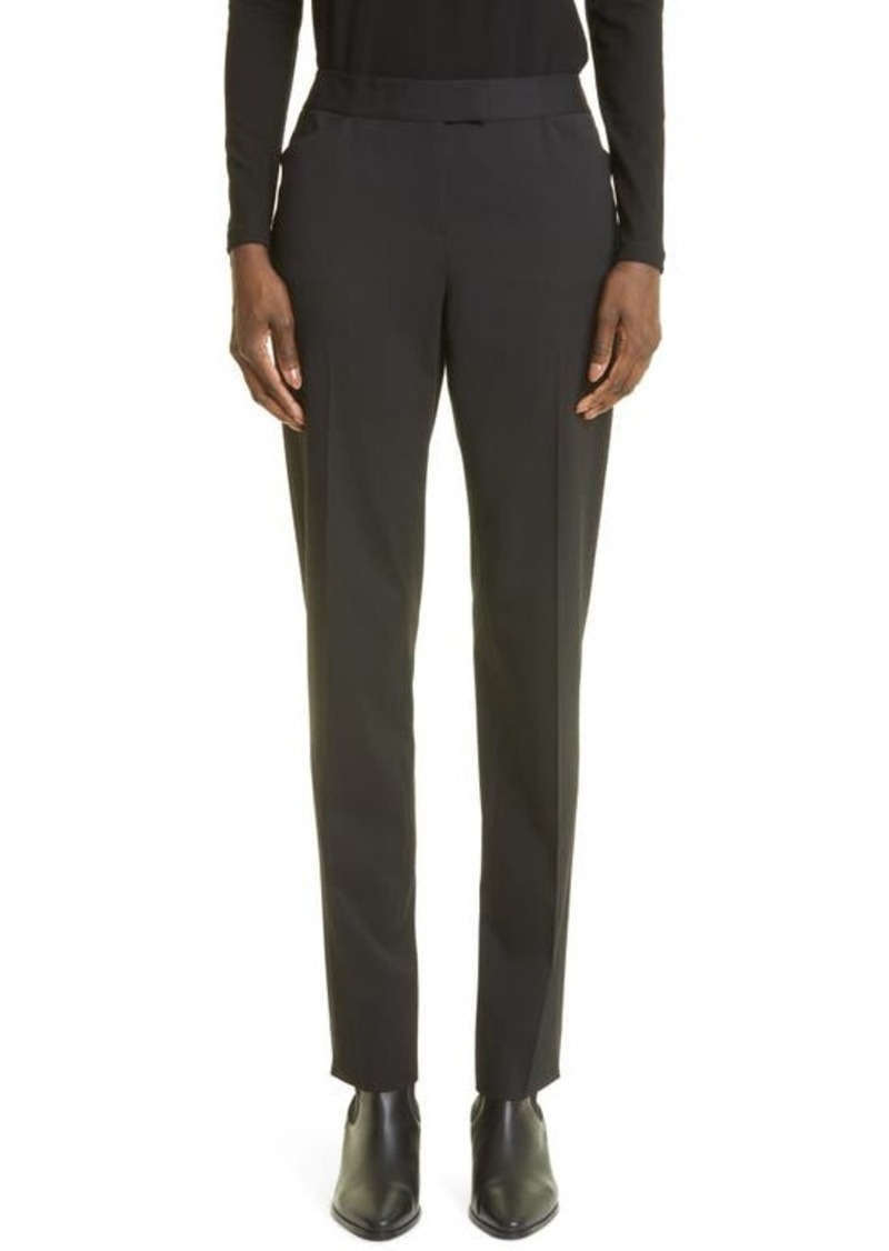 Lafayette 148 New York Irving Stretch Wool Pants (nordstrom