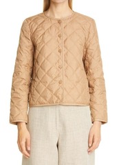 Lafayette 148 New York Kade Alpine Quilted Down Jacket in Camel at Nordstrom