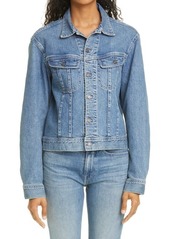 Lafayette 148 New York Laight Denim Jacket in Faded Skyline at Nordstrom