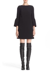 Lafayette 148 New York Marisa Flounce Cuff Shift Dress