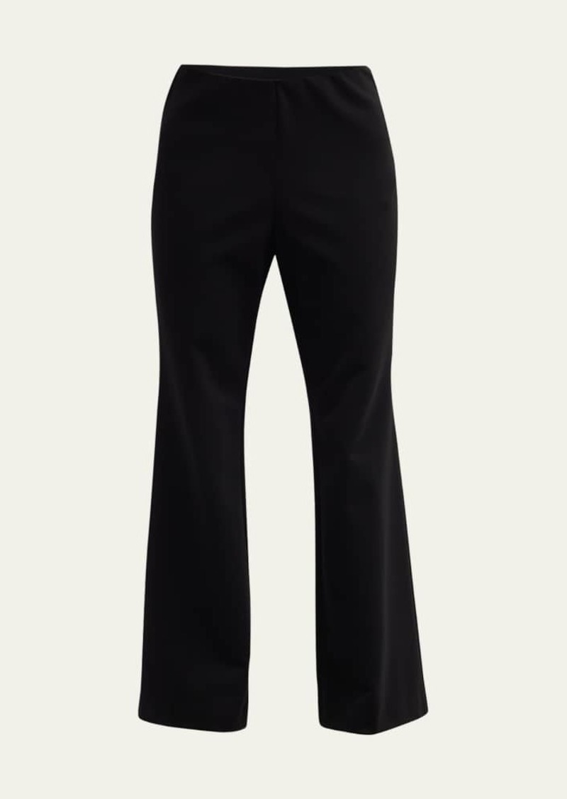 Lafayette 148 New York Regenerated Punto Milano Gates Ankle Flare Pull-On Pant