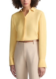 Lafayette 148 New York Scottie Silk Blouse