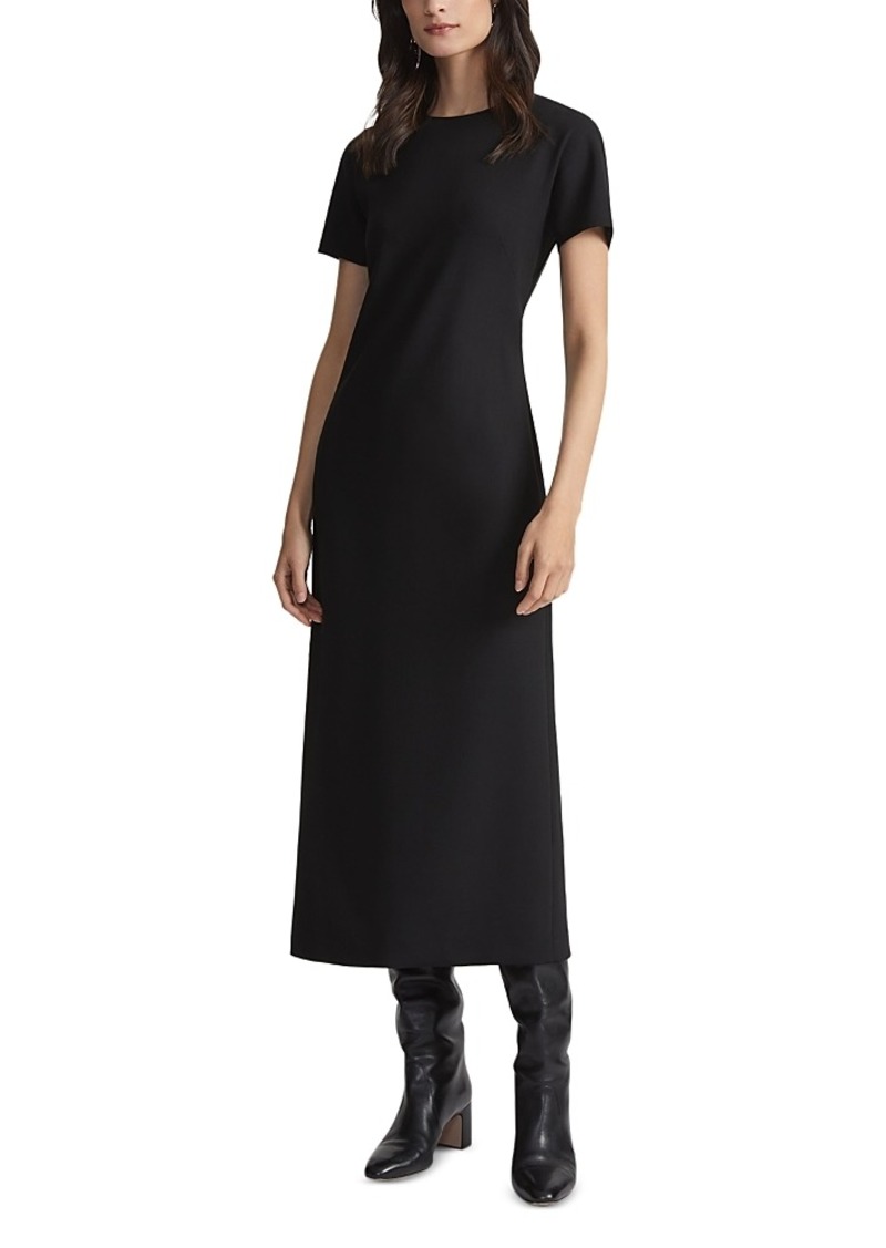 Lafayette 148 New York Short Sleeve Maxi Dress