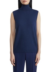 Lafayette 148 New York Sleeveless Turtleneck Sweater