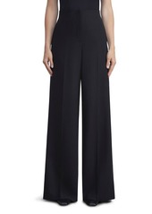 Lafayette 148 New York Thames High Waist Wide Leg Stretch Wool Pants