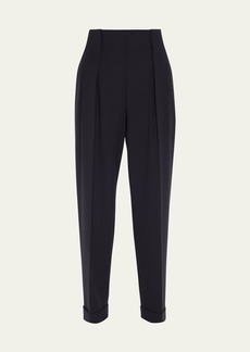 Lafayette 148 New York Waverly Pleated Tapered Pants