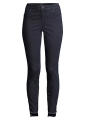 Lafayette 148 Mercer Mid-Rise Step-Hem Skinny Jeans