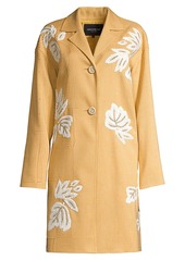 Lafayette 148 Myer Embroidered Coat