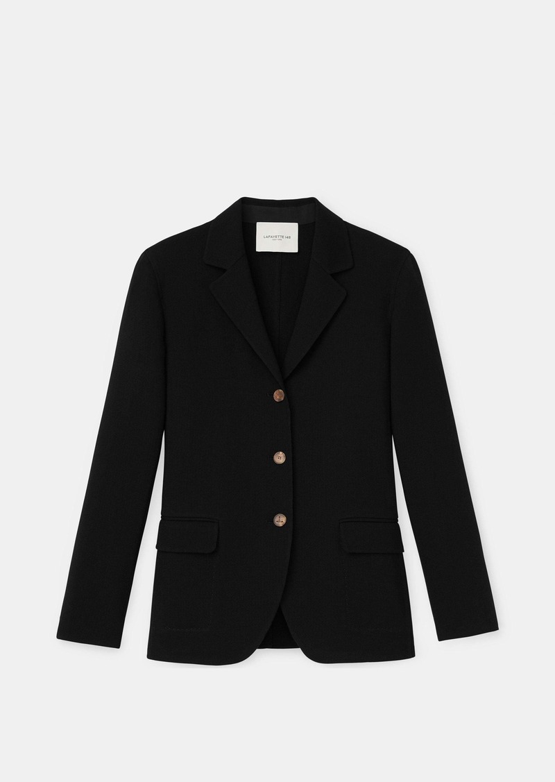 Lafayette 148 Rogers Blazer In KindWool Nouveau Crepe