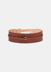 Lafayette 148 Soft Calfskin Leather Obi Belt