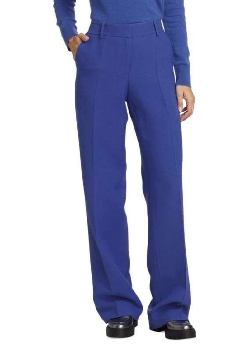 Lafayette 148 Sullivan Wool-Silk Pants