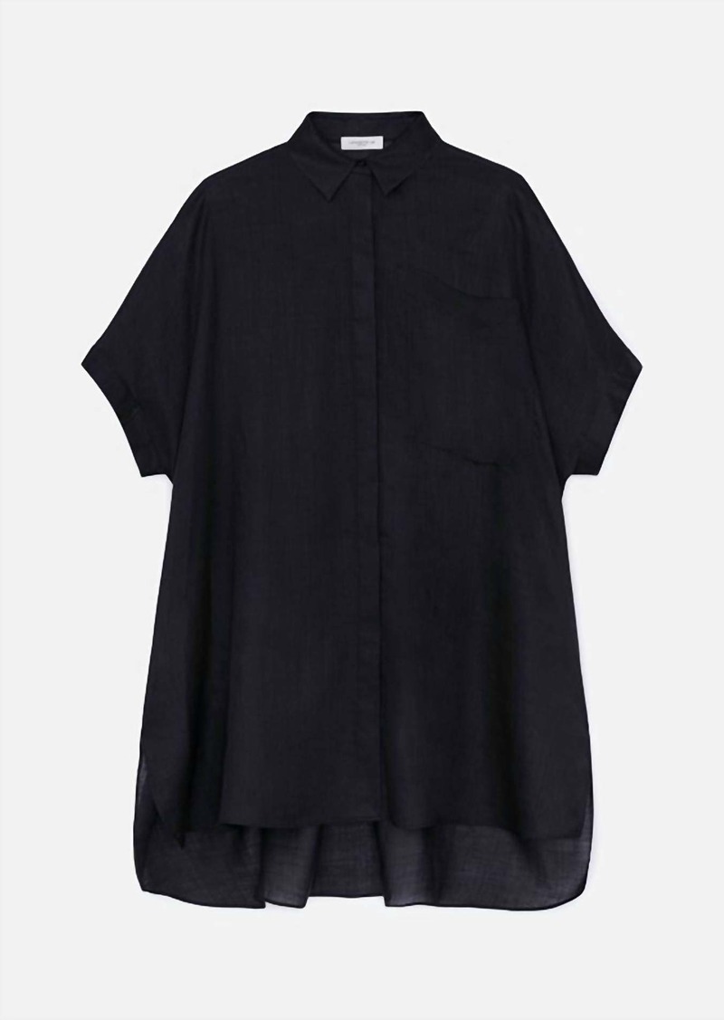 Lafayette 148 Sustainable Voile Oversized Shirt