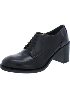 Lafayette 148 Tomas Lace Up Womens Leather Lace Up Oxfords