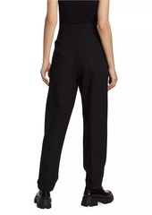 Lafayette 148 Waverly Pleated-Front Pants