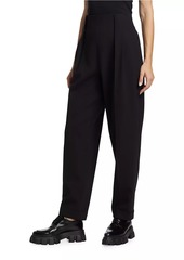 Lafayette 148 Waverly Pleated-Front Pants