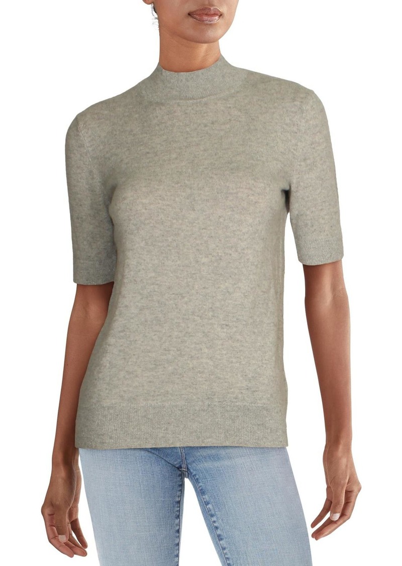 Lafayette 148 Womens Cashmere Heathered Sweater