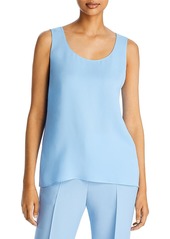 Lafayette 148 Womens Silk Sleeveless Blouse