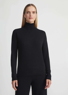 Lafayette 148 Wool-Cashmere Turtleneck