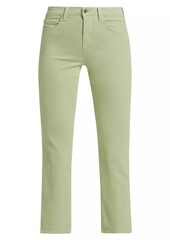 L'Agence Alexia High-Rise Cropped Cigarette Jeans