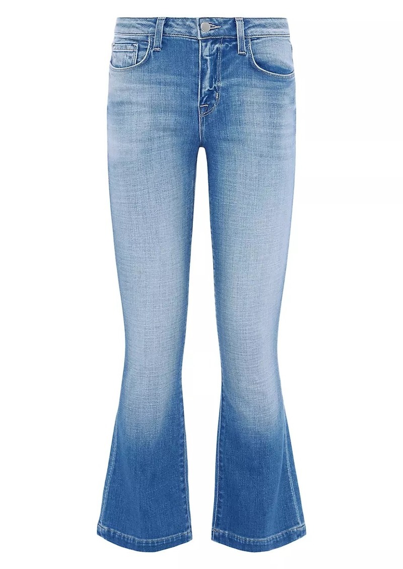 L'Agence Ali Slim Flared Ankle Jeans