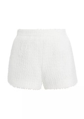 L'Agence Ashton Bouclé Knit Shorts