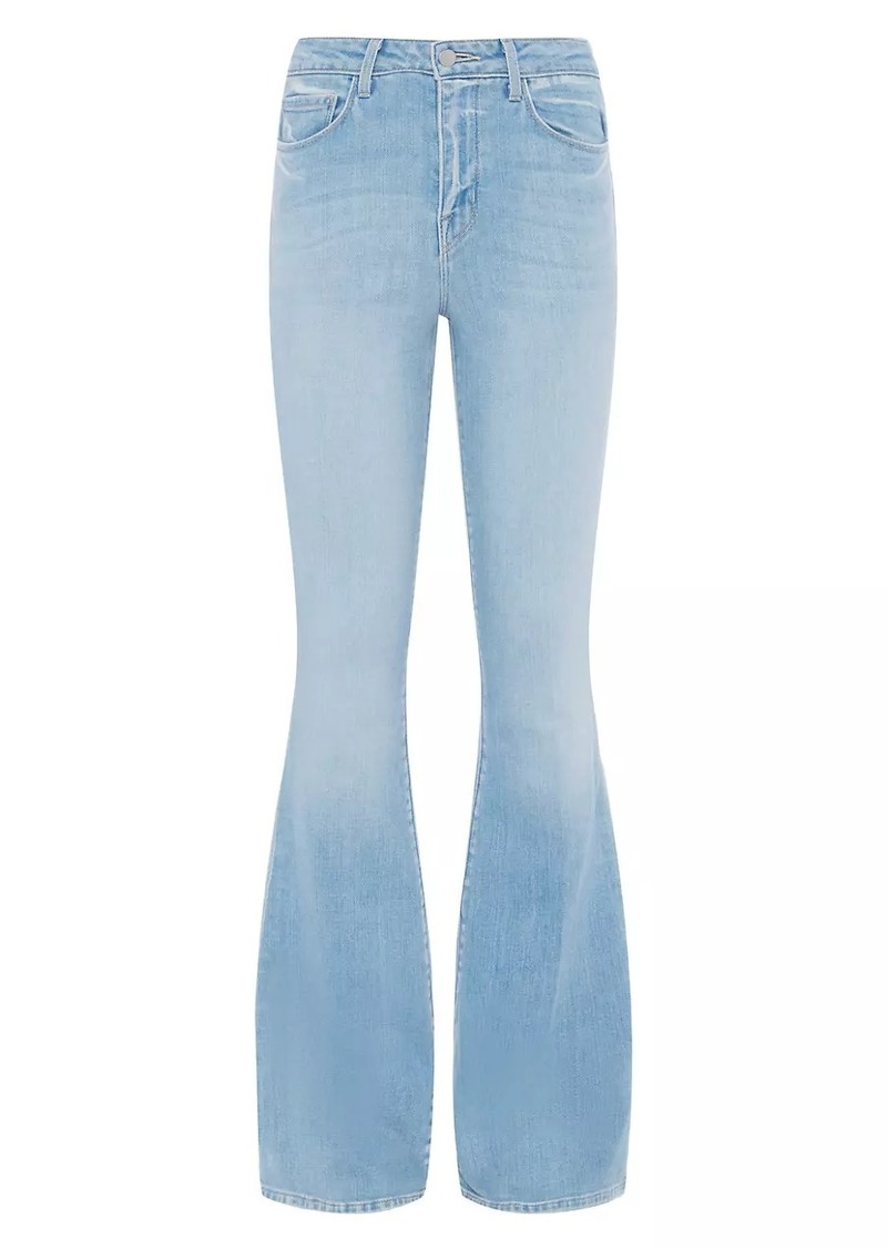 L'Agence Bell High-Rise Flared Jeans