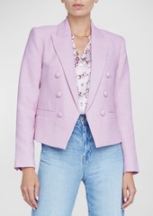 L'Agence Brooke Open-Front Blazer