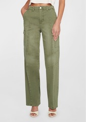 L'Agence Brooklyn High-Rise Utility Wide-Leg Jeans