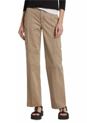 L'Agence Brooklyn Straight-Leg Utility Pants