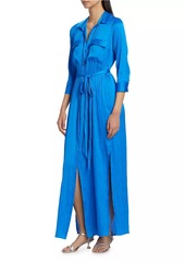 L'Agence Cameron Maxi Shirtdress