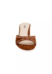 L'Agence Camille II Suede Sandals