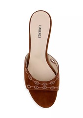 L'Agence Camille II Suede Sandals